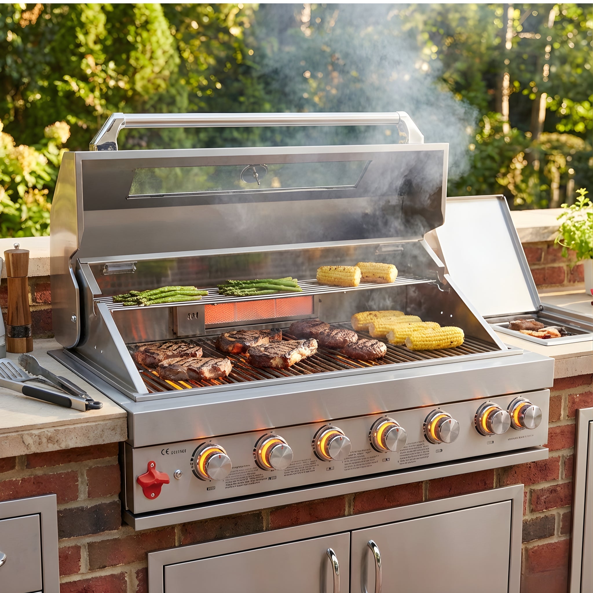 Premium BBQ Grill Gas Burners