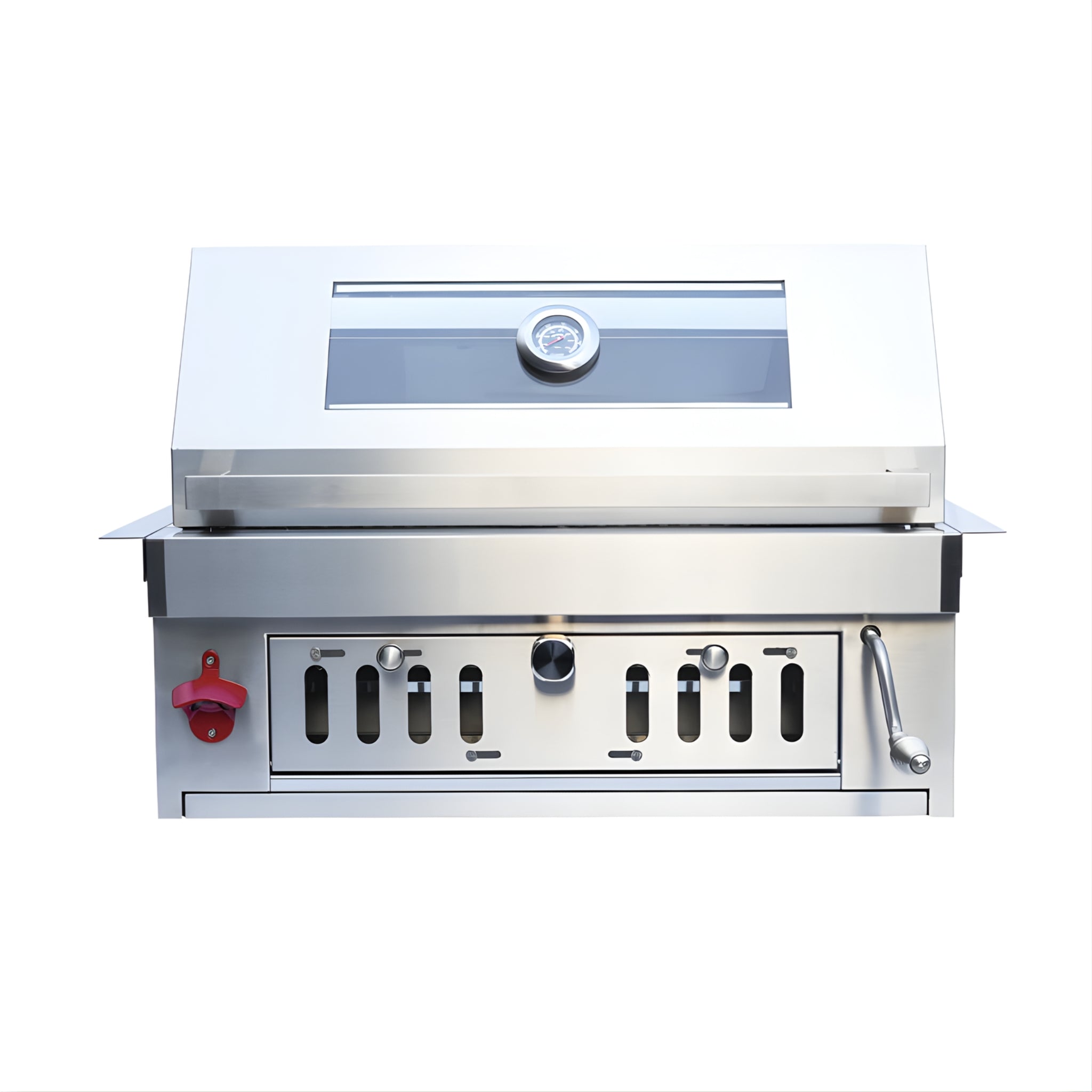 Stainless Steel Premium Built-In Charcoal Outdoor BBQ