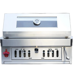 Stainless Steel Premium Built-In Charcoal Outdoor BBQ