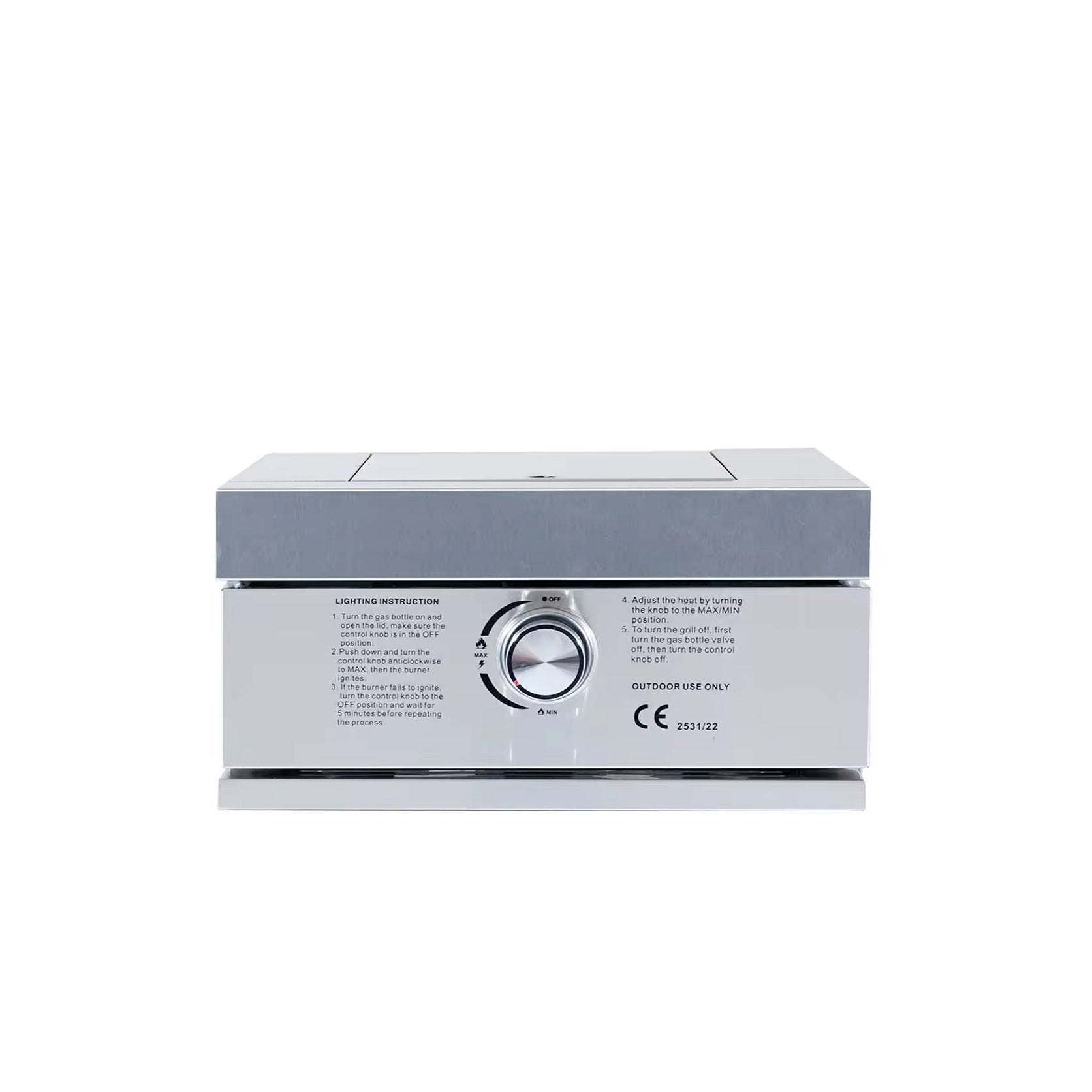 Stainless Steel Side Built-in BBQ Infrared Searing Burner