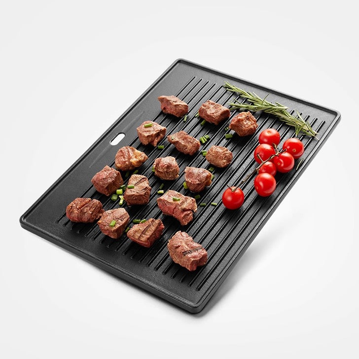 Double-Sided Pure Cast Iron Grill