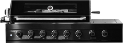 6+1 Burner plus Side Built-In Stainless Steel BBQ Grill – Black (304 Stainless Steel)